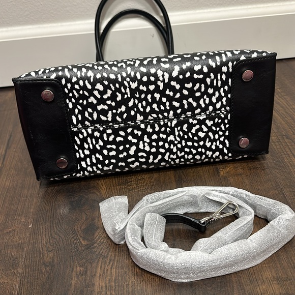 Mercer Leopard Leather Tote Bag - Picture 8 of 8